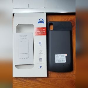 Battery Case For iPhone XS Max Model XDL-621M 6000mAh Black